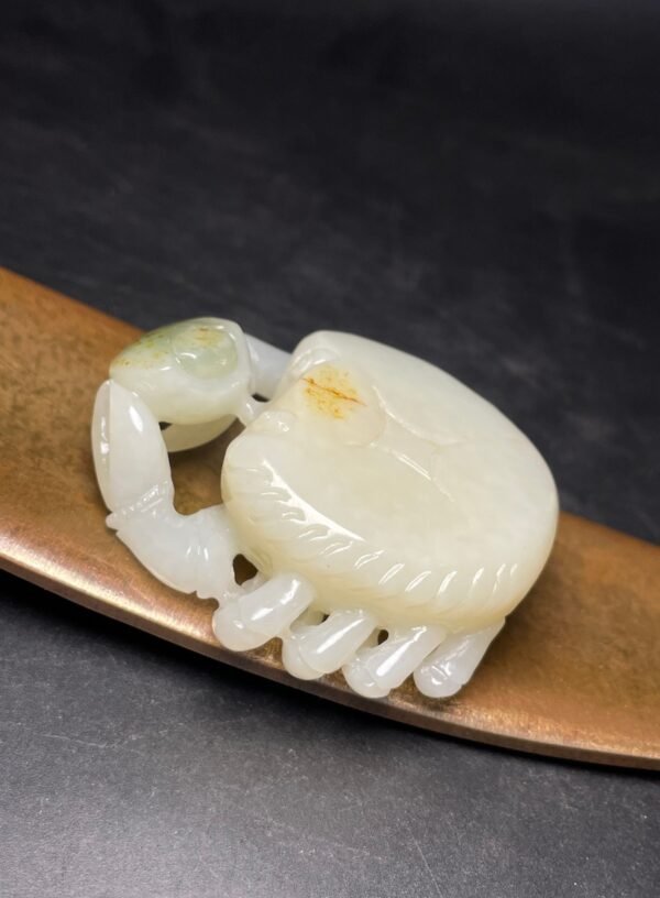 Hetian Jade Crab, wealth from all directions, wealth and prosperity - Image 7