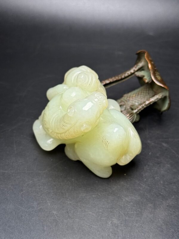Hetian jade pieces, Hu people taming camels, ancient Silk Road, prosperous and peaceful times - Image 4