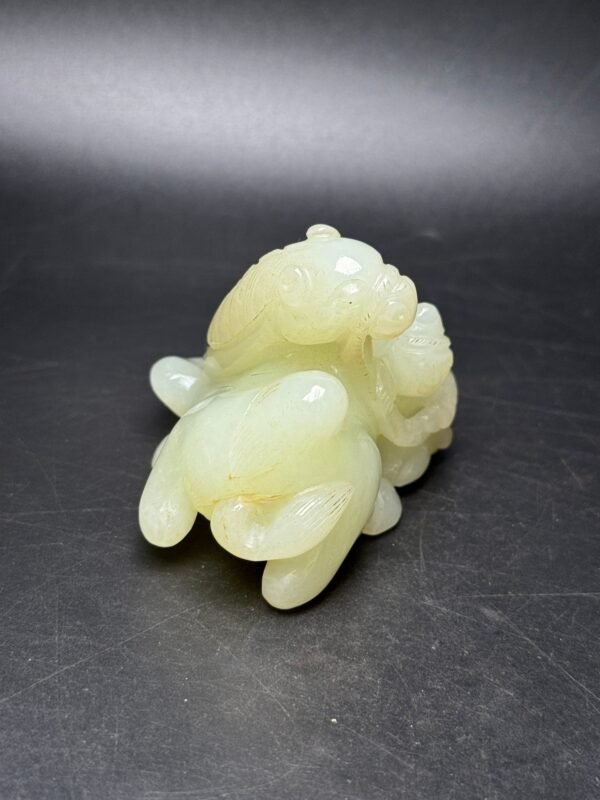 Hetian jade pieces, Hu people taming camels, ancient Silk Road, prosperous and peaceful times - Image 6