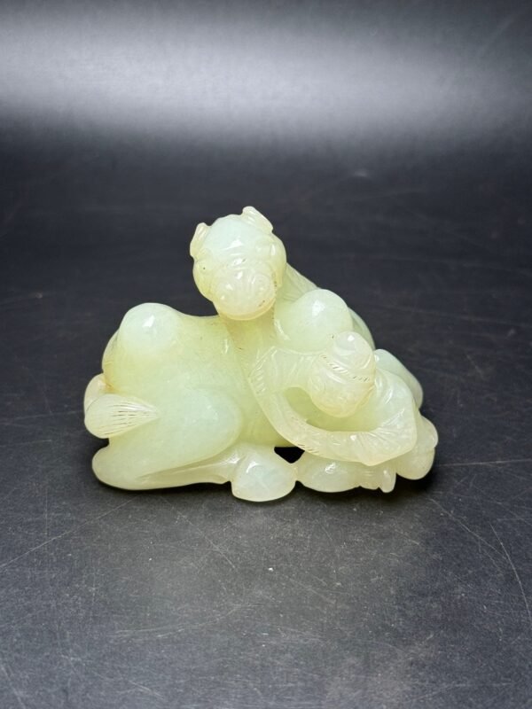 Hetian jade pieces, Hu people taming camels, ancient Silk Road, prosperous and peaceful times - Image 9