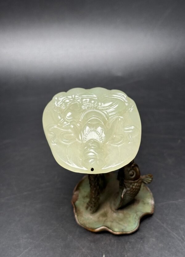 Hetian jade pendant, Guanyin, compassionate, protects peace - Image 6