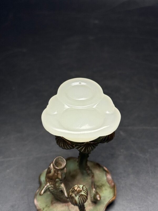 Hetian jade big belly Maitreya Buddha, smiling all the time, big belly can hold the world - Image 8