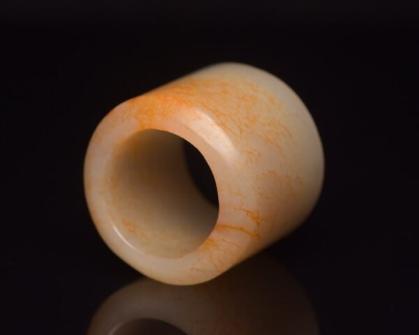 Hetian jade ring