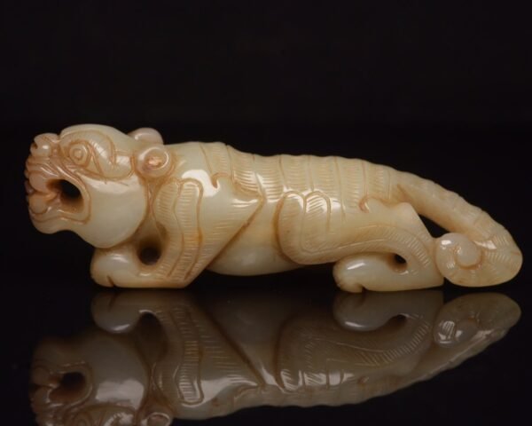 Hetian Jade Tiger