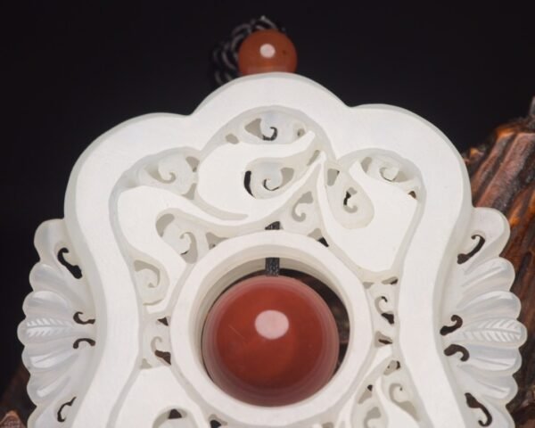 Hetian jade sachet