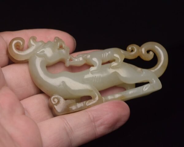 Hetian Jade Dragon - Image 2