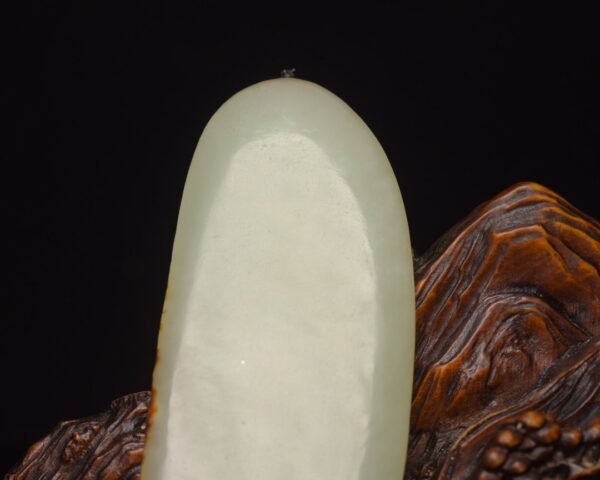 Hetian jade Guan Gong handle
