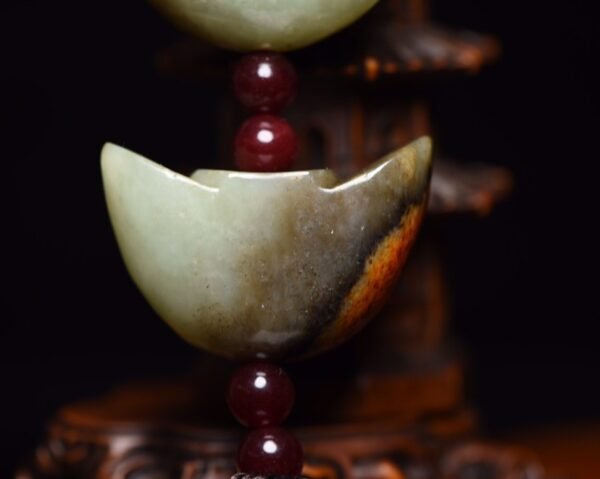 Hetian Jade Yuanbao String - Image 4