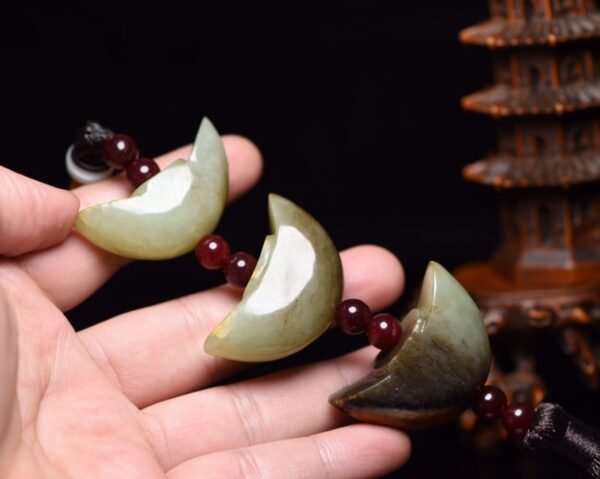 Hetian Jade Yuanbao String - Image 6