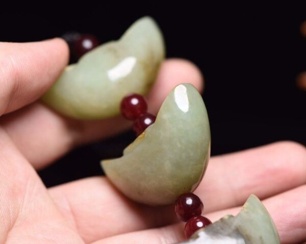 Hetian Jade Yuanbao String - Image 9