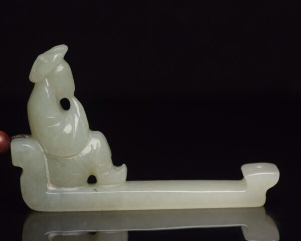Hetian jade incense holder - Image 5