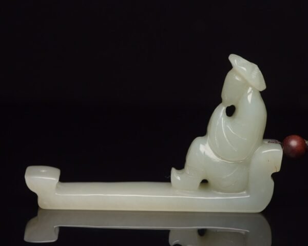 Hetian jade incense holder - Image 7