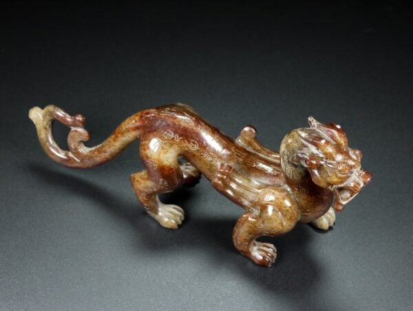 Hetian Jade Dragon, fine carving, smooth lines - Image 6
