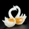Hetian jade double crane - Image 9