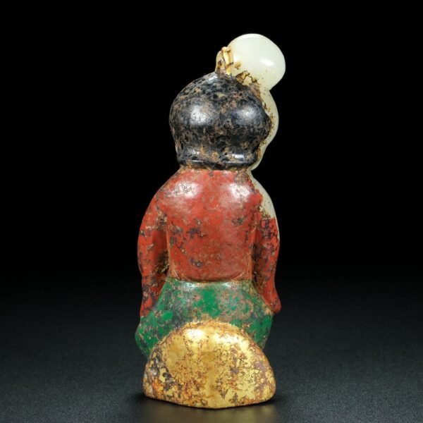 Hetian jade Tang people
