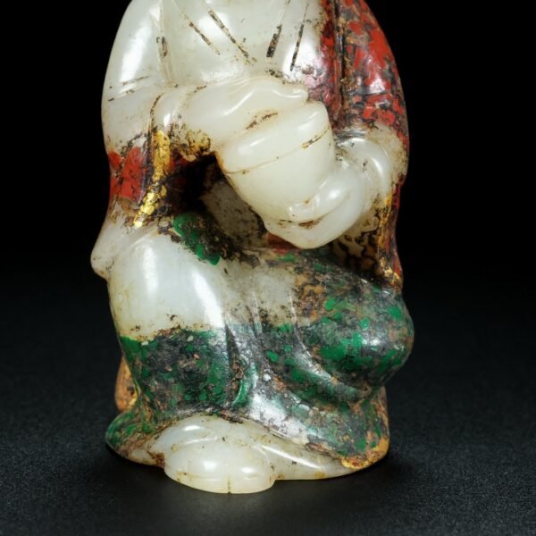 Hetian jade Tang people - Image 5