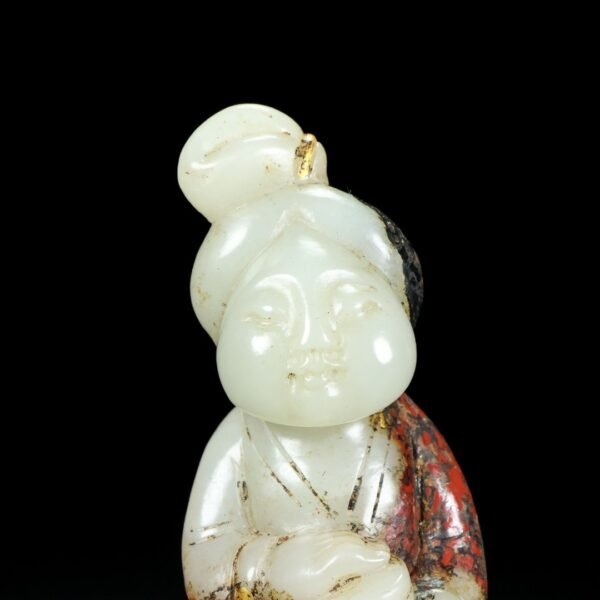 Hetian jade Tang people - Image 9