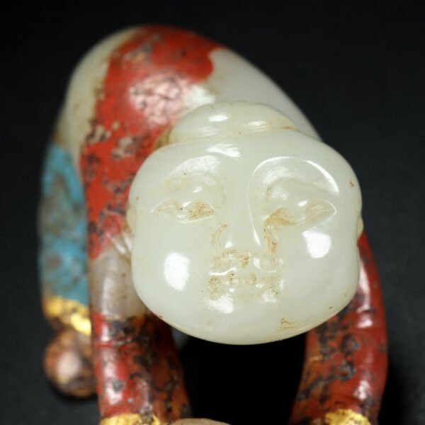Hetian jade Tang people - Image 2