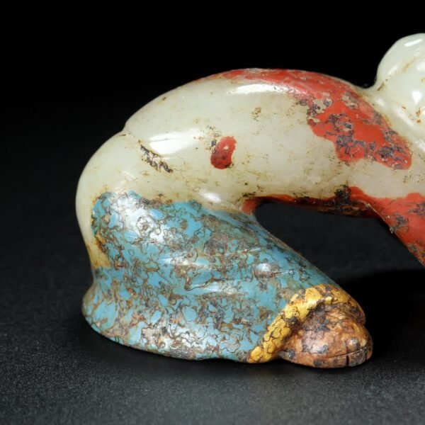 Hetian jade Tang people - Image 3