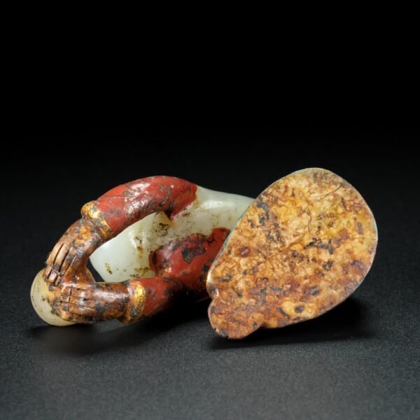 Hetian jade Tang people - Image 4