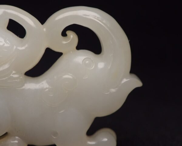 Hetian Jade Elephant - Image 3