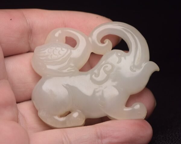 Hetian Jade Elephant - Image 9