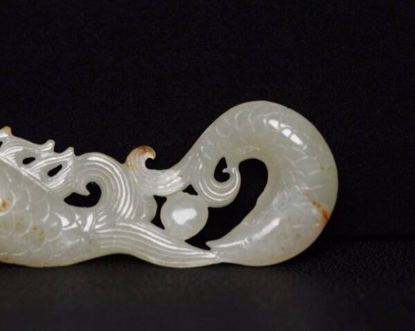 Hetian Jade Fish - Image 2