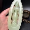 Exquisite Hetian jade old yellow jade Guanyin Bodhisattva