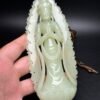 Exquisite Hetian jade old yellow jade Guanyin Bodhisattva - Image 2