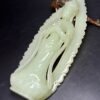 Exquisite Hetian jade old yellow jade Guanyin Bodhisattva - Image 3