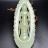 Exquisite Hetian jade old yellow jade Guanyin Bodhisattva - Image 4