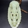 Exquisite Hetian jade old yellow jade Guanyin Bodhisattva - Image 5