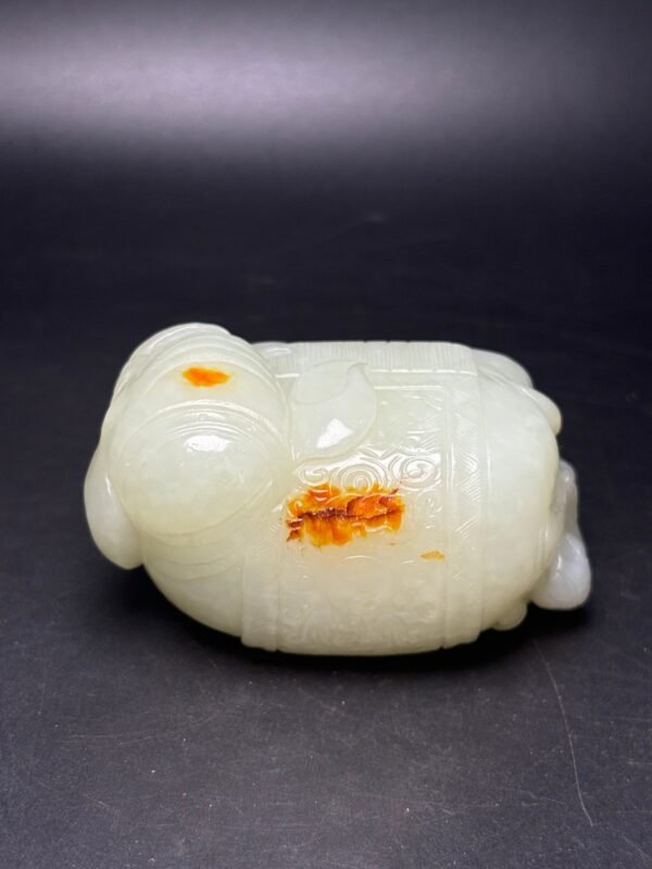 Exquisite Hetian jade elephant - Image 4