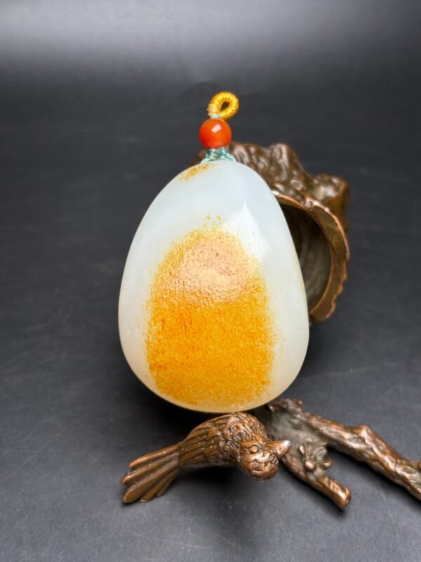 Exquisite Hetian jade Guanyin - Image 8