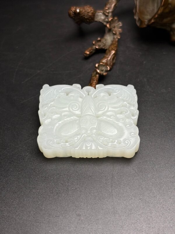 Exquisite Hetian Jade Butterfly - Image 9