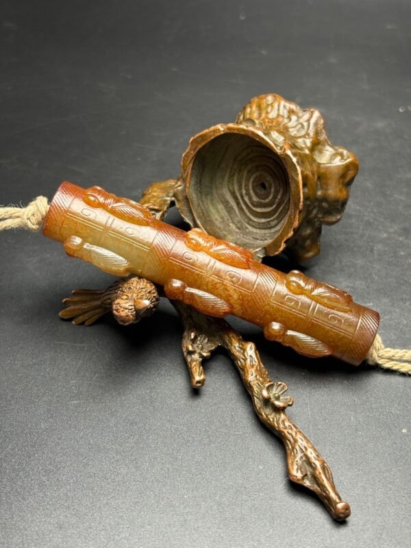 Exquisite Hetian jade bridle - Image 2