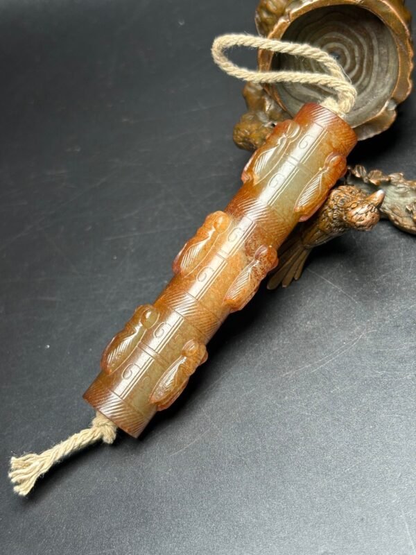 Exquisite Hetian jade bridle - Image 3