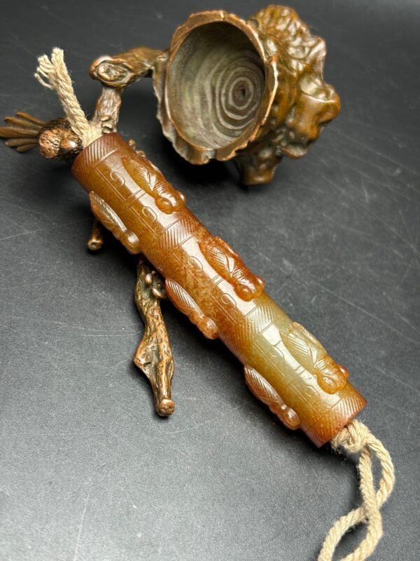 Exquisite Hetian jade bridle - Image 6