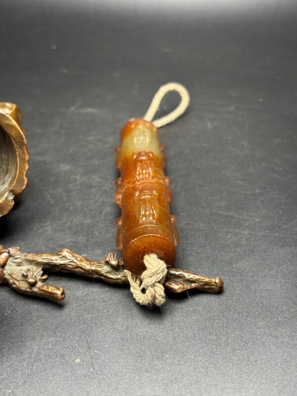Exquisite Hetian jade bridle - Image 7
