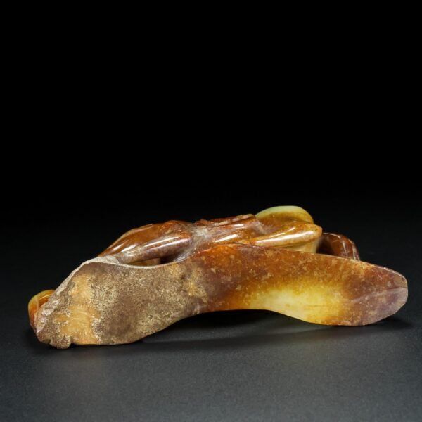 Old Hetian jade horse. The skin of this collection is thick and natural - Image 7