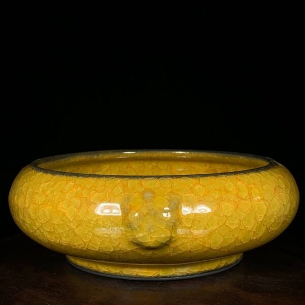 Song Dynasty official kiln ice crack animal head washbasin - Image 2