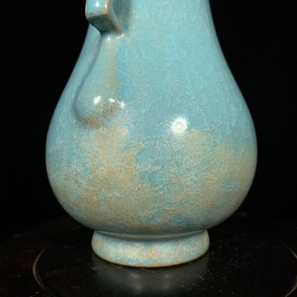 Song Ru kiln ice crack double-eared bottle - Image 4