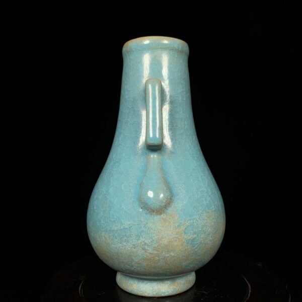 Song Ru kiln ice crack double-eared bottle - Image 6