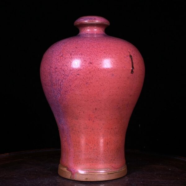 Song Dynasty Jun kiln rose purple glaze plum vase - Image 2