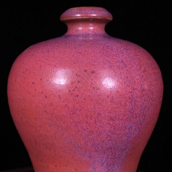 Song Dynasty Jun kiln rose purple glaze plum vase - Image 3
