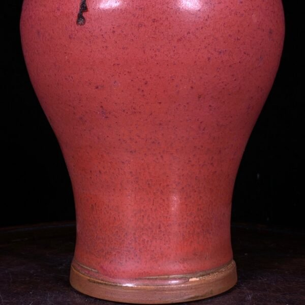 Song Dynasty Jun kiln rose purple glaze plum vase - Image 8