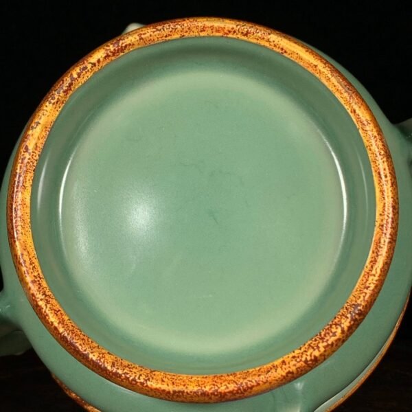 Song Dynasty Longquan Kiln plum green glaze double-eared stove - Image 8