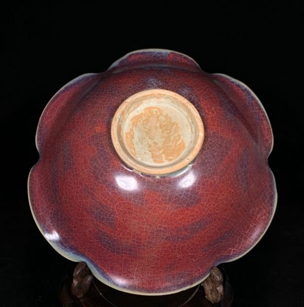 Song Dynasty Jun Kiln Lotus Bowl - Image 2