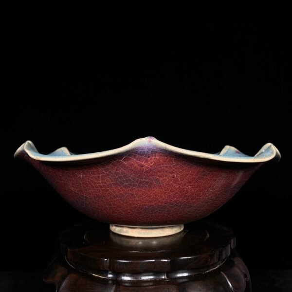 Song Dynasty Jun Kiln Lotus Bowl - Image 8