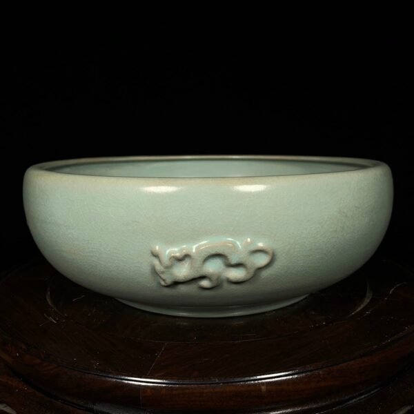 Song Ru Kiln Dragon Pattern Brush Washer - Image 3